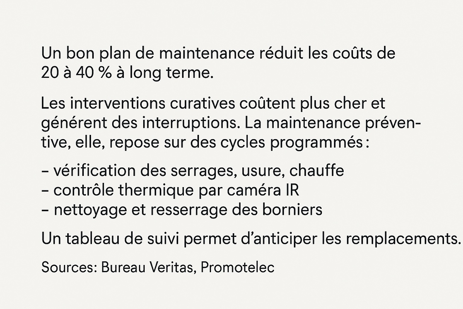 Maintenance préventive