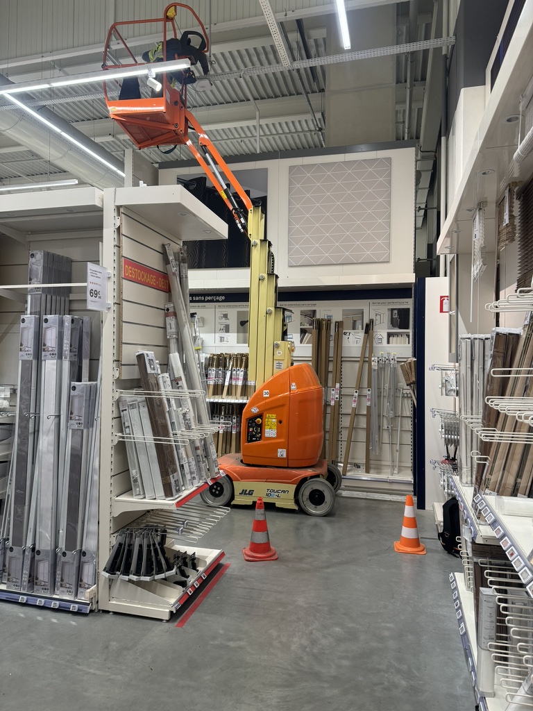 Ajout de points de branchement avec intervention en hauteur