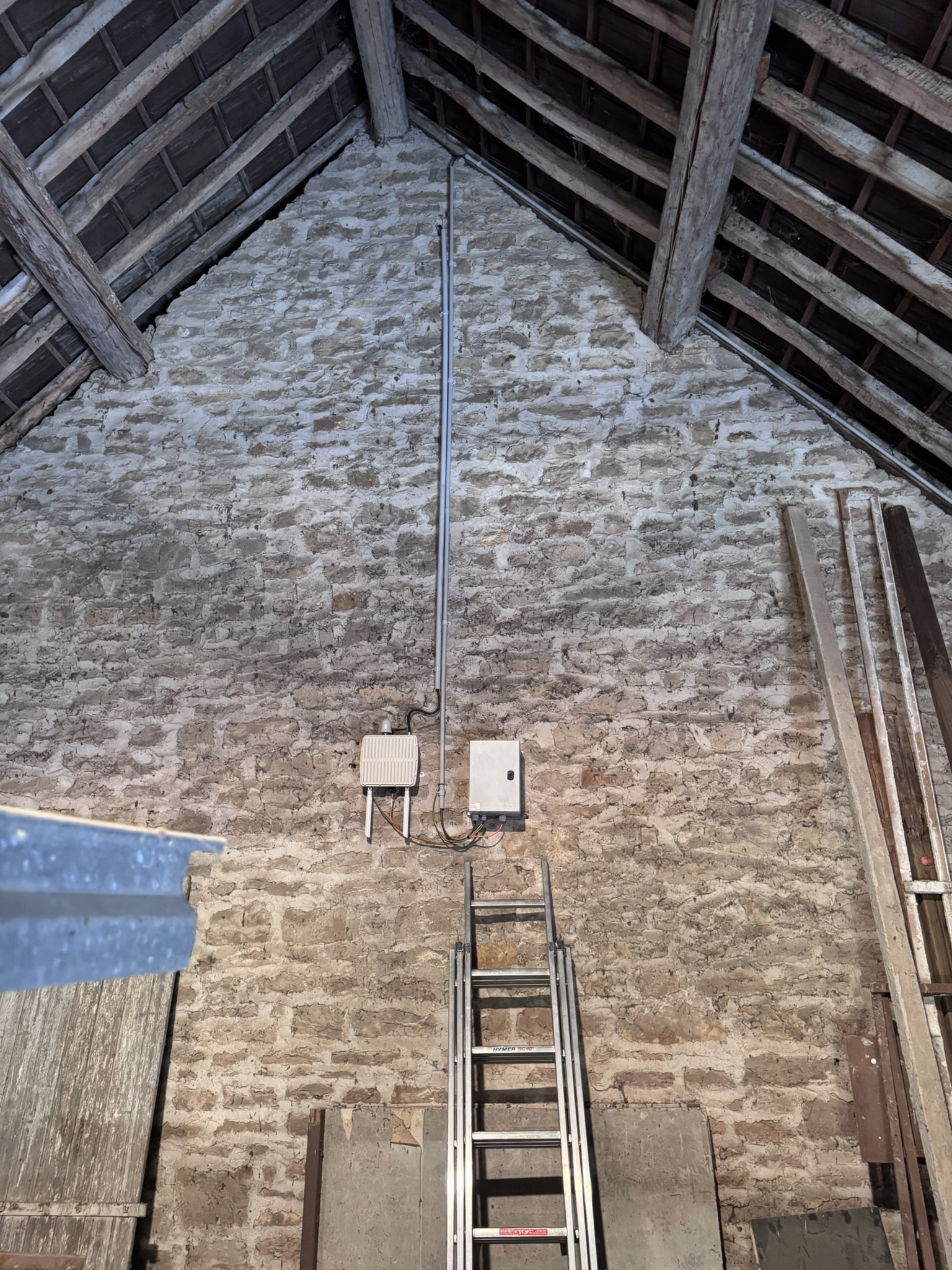 Équipements et raccordements à l’intérieur du bâtiment