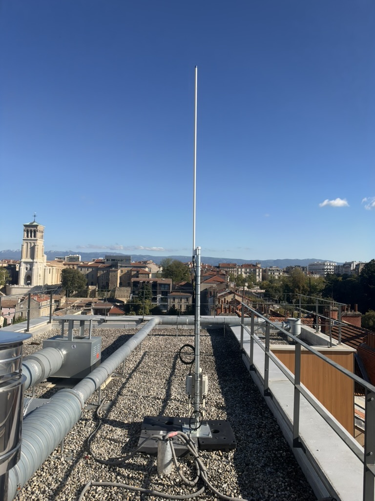 Infrastructure radio contrôlée par VOLTEM lors d’une opération de maintenance